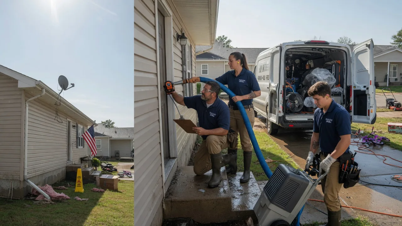 Ceiling Water Damage Restoration in Concord, IL near me