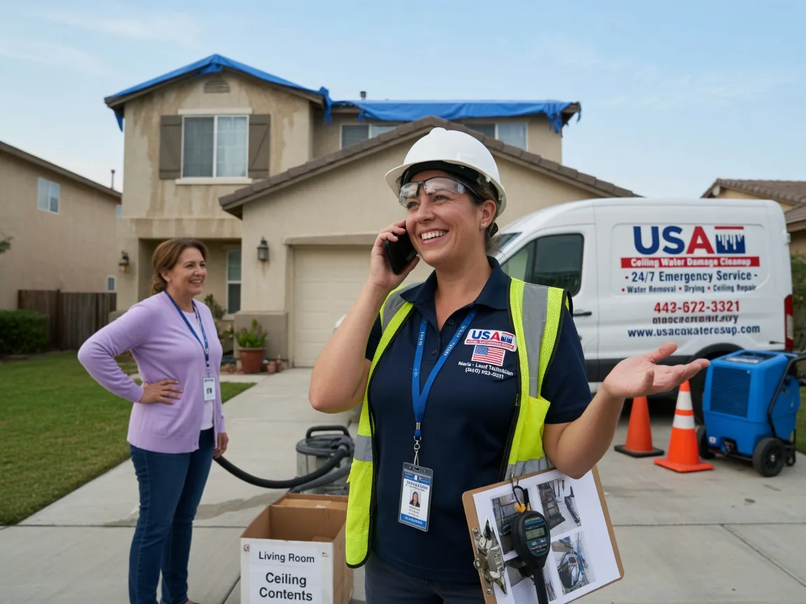 Ceiling Water Damage Restoration Concord, IL FAQs